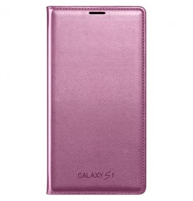 Husa Flip Wallet Cover, Galaxy S5 G900, Glam Pink 