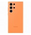 Husa Silicone Cover pentru Samsung Galaxy S23 Ultra, Orange