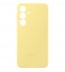 Husa Silicone Case pentru Samsung Galaxy S24 FE, Yellow