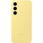 Husa Silicone Case pentru Samsung Galaxy S24 FE, Yellow