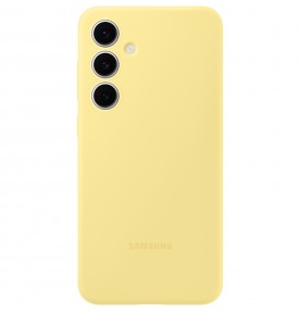 Husa Silicone Case pentru Samsung Galaxy S24 FE, Yellow