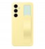 Husa Standing Grip Case pentru Samsung Galaxy S24 FE, Yellow