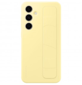 Husa Standing Grip Case pentru Samsung Galaxy S24 FE, Yellow