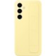 Husa Standing Grip Case pentru Samsung Galaxy S24 FE, Yellow