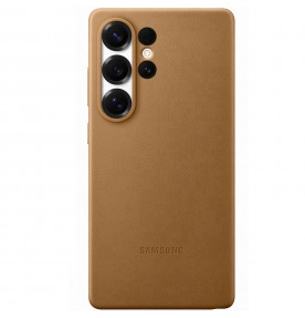 Husa Kindsuit (Leather) Cover pentru Samsung Galaxy S25 Ultra, Gold