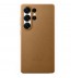 Husa Kindsuit (Leather) Cover pentru Samsung Galaxy S25 Ultra, Gold