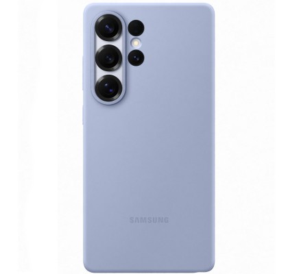 Husa Silicone Cover pentru Samsung Galaxy S25 Ultra, Light Blue