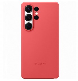 Husa Silicone Cover pentru Samsung Galaxy S25 Ultra, Red