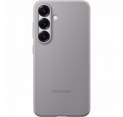 Husa Kindsuit (Leather) Cover pentru Samsung Galaxy S25, Gray