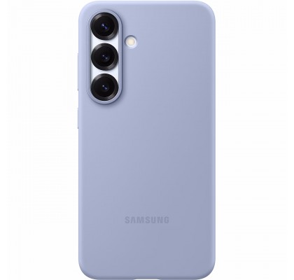 Husa Silicone Cover pentru Samsung Galaxy S25, Light Blue