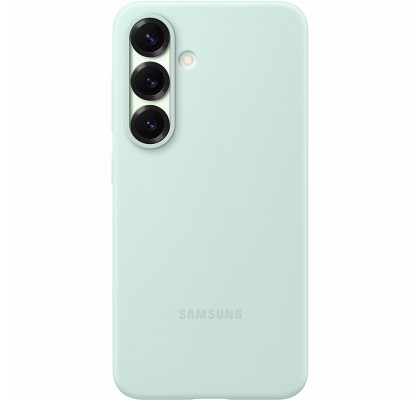 Husa Silicone Cover pentru Samsung Galaxy S25, Mint