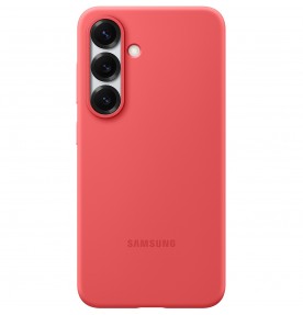 Husa Silicone Cover pentru Samsung Galaxy S25, Red