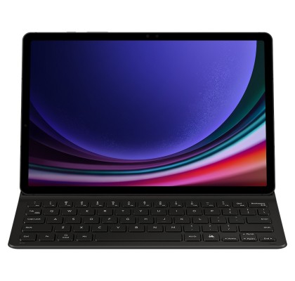 Husa Book Cover Keyboard Slim pentru Galaxy Tab S9 | S9 FE, Black