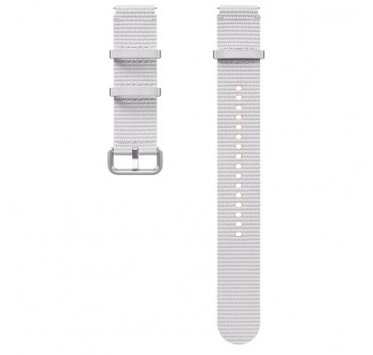 Curea Samsung Athleisure Band pentru Galaxy Watch7, M/L, 22mm, Silver