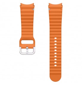 Curea Samsung Sport Band pentru Galaxy Watch7, Watch6, Watch5 Pro, M/L, 22mm, Orange