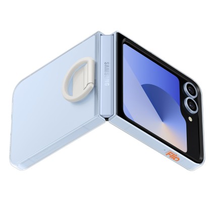 Husa Clear Case pentru Samsung Galaxy Z Flip6, Transparent