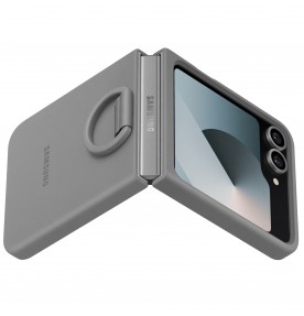 Husa Silicone Case pentru Samsung Galaxy Z Flip6, Gray