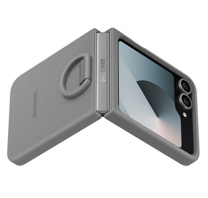 Husa Silicone Case pentru Samsung Galaxy Z Flip6, Gray