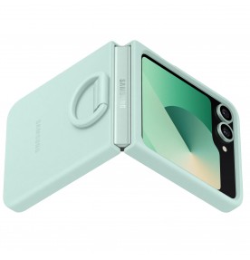 Husa Silicone Case pentru Samsung Galaxy Z Flip6, Mint