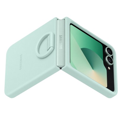 Husa Silicone Case pentru Samsung Galaxy Z Flip6, Mint