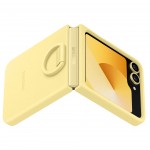 Husa Silicone Case pentru Samsung Galaxy Z Flip6, Yellow