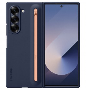 Husa S-Pen Case pentru Samsung Galaxy Z Fold6, Navy