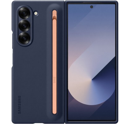 Husa S-Pen Case pentru Samsung Galaxy Z Fold6, Navy